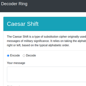 Decoder Ring